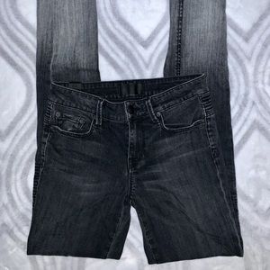 VINCE Black Ombré Jeans